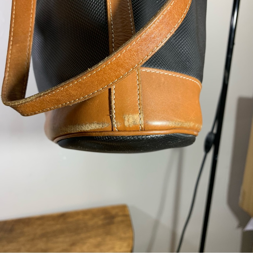 Longchamp Black and Brown Crossbody Bag - Picture 7 of 11